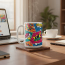 Search for retro comics mugs Colourful
