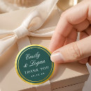 Search for green border stickers Typography