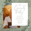 Search for sage green wedding invitations Modern elegant