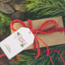 Search for holly berry gift tags Minimalist simple