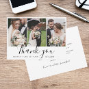 Search for chic thank you cards Typography