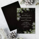 Search for black light wedding invitations Rustic