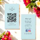 Search for medical spa business cards Blue