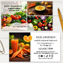 Search for food consultant business cards Dietician