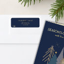 Search for classic design return address labels Minimalistic