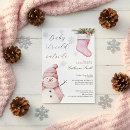 Search for snowman invitations Baby its cold outside