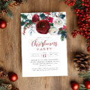 Search for flowers christmas invitations Christmas dinner party