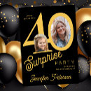 Search for photo 40th birthday invitations Fortieth