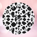 Search for black and white cow art Country