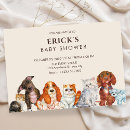 Search for pet baby shower invitations Dog