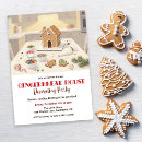 Search for cookie decorating invitations Gingerbread house