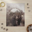 Search for brown bear puzzles Forest