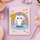 Search for kawaii notebooks Unicorn