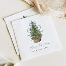 Search for christmas trees napkins Blue