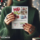 Search for funny retro christmas invitations Santa claus