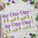 Search for mardi gras tissue paper Gold