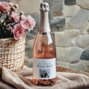 Search for will you be my bridesmaid wine labels Black and white