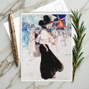 Search for retro lady postcards French