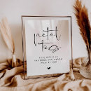 Search for petal toss signs Black and white