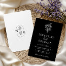 Search for traditional floral wedding invitations Classic