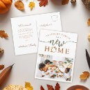 Search for thanksgiving moving announcement cards New home