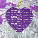 Search for violet christmas tree decorations Cute