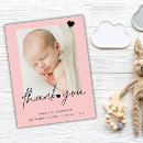Search for thank you postcards Newborn