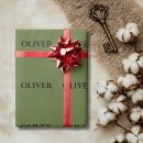Search for olive green wrapping paper Minimalist