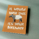 Search for funny animal puns cards For him
