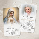 Search for hail mary prayer cards In loving memory