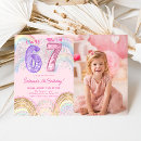 Search for sequin invitations Rainbow