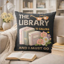 Search for library cushions Book lover