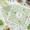 Search for shamrock napkins St patricks day