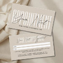 Search for reminder appointment cards Modern