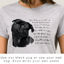 Search for black pug tshirts Cute