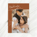 Search for round shape photo cards Script typography