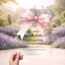 Search for pink quinceanera invitations Bow