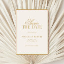 Search for gold border save the dates Classic