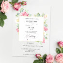 Search for watercolor roses wedding invitations Blush pink roses