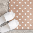 Search for polka dot bath mats Brown