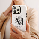 Search for monogram letter m iphone cases Girly