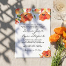 Search for poppy flower wedding invitations Summer