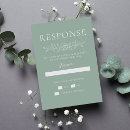 Search for 1 rsvp cards Sage green