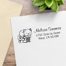 Search for cat books rubber stamps Kitty