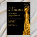 Search for elegant gala invitations Black and gold