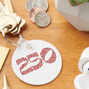 Search for and red star key rings Patriotic