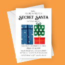 Search for secret santa invitations Watercolor