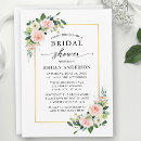 Search for pink white bridal shower invitations Vintage