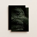 Search for tropical foliage wedding invitations Palm tree