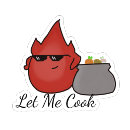 Search for cooking sayings stickers Quote